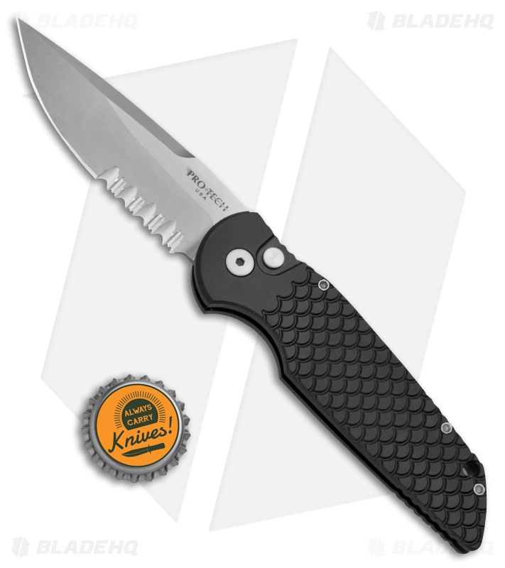 Pro-Tech Tactical Response TR-3 X1 Automatic Knife Fish Scale (3.5" SW Serr)