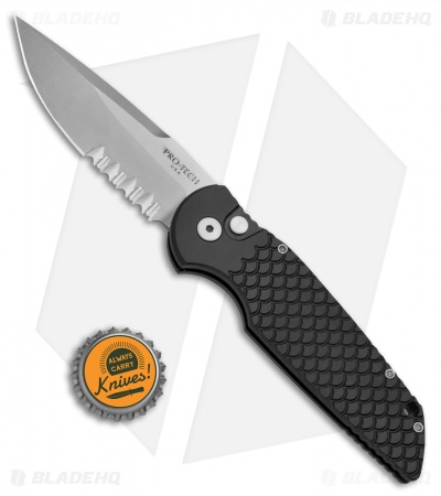 Pro-Tech Tactical Response TR-3 X1 Automatic Knife Fish Scale (3.5" SW Serr)