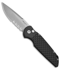 Pro-Tech Tactical Response TR-3 X1 Automatic Knife Fish Scale (3.5" SW Serr)