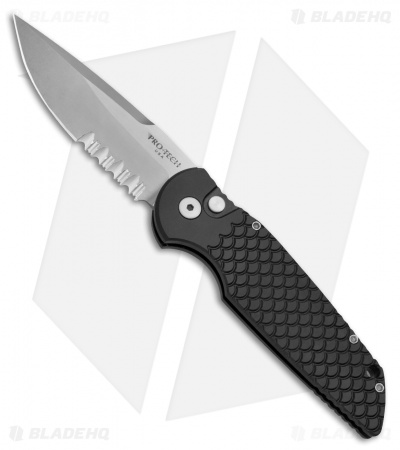 Pro-Tech Tactical Response TR-3 X1 Automatic Knife Fish Scale (3.5" SW Serr)