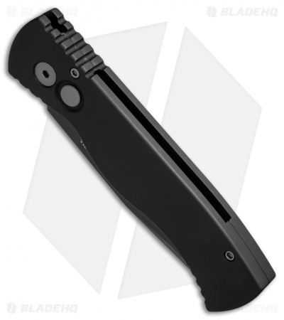 Pro-Tech TR-1.4S Tactical Response Tanto Automatic Knife (3" Black Serr)
