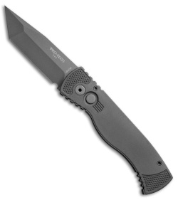 Pro-Tech TR-1.9 Tactical Response Tanto Automatic Knife Gray (3" Bead Blast)