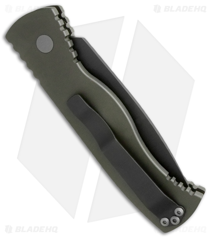 Pro-Tech Tactical Response 2 Automatic Knife Green (Black / PLN) TR-2.3GRN