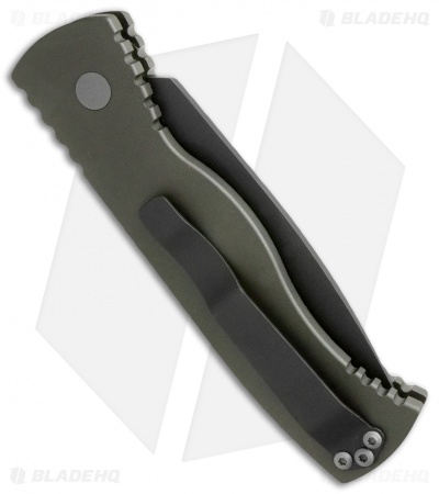 Pro-Tech Tactical Response 2 Automatic Knife Green (Black / PLN) TR-2.3GRN