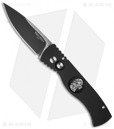 Pro-Tech Tactical Response TR-2 Zombie Automatic Knife (3" Black) Z3