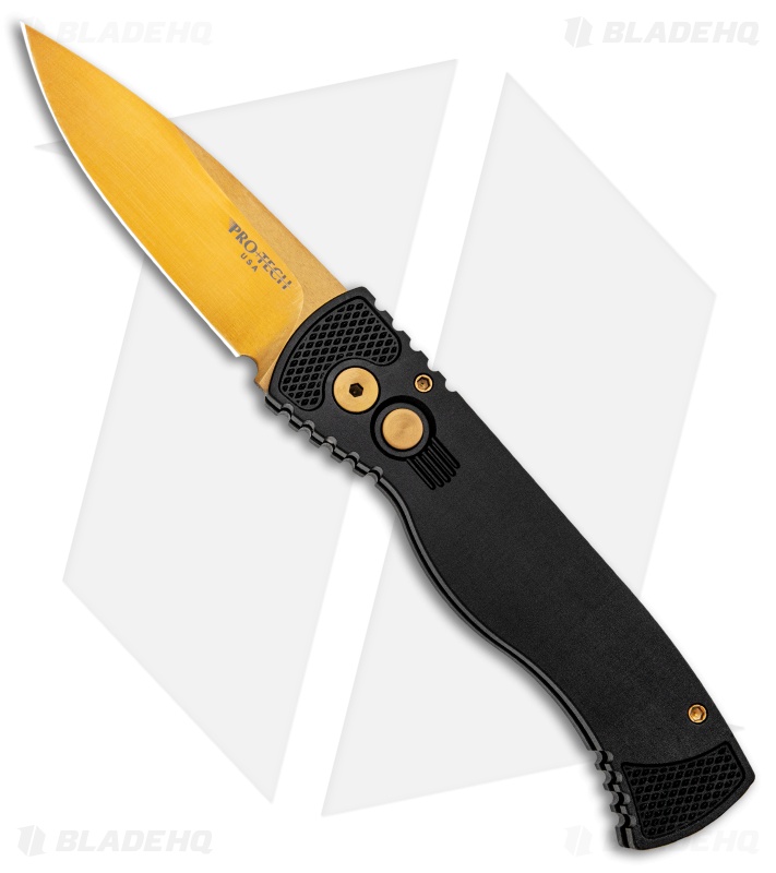 Pro-Tech TR-2.3 Tactical Response 2 Automatic Knife Black (3" Copper Rose)
