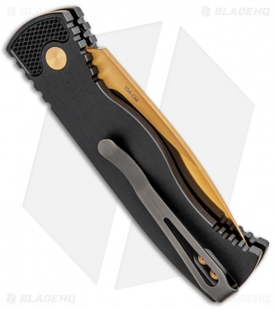 Pro-Tech TR-2.3 Tactical Response 2 Automatic Knife Black  (3" Copper Rose)