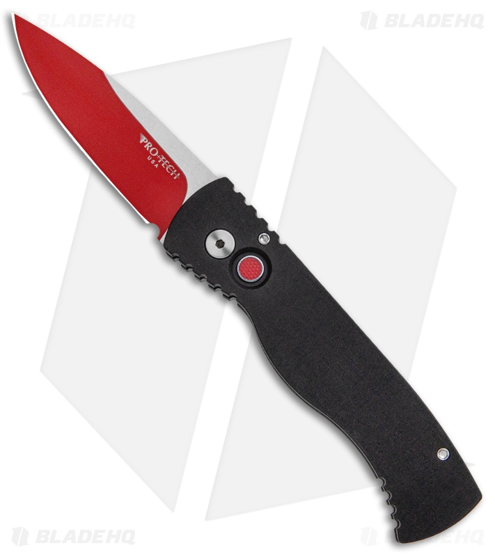 Pro-Tech Red Devil TR-2 Automatic Knife Black (3" Two-Tone)