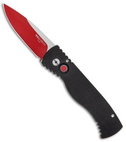 Pro-Tech Red Devil TR-2 Automatic Knife Black (3" Two-Tone) 