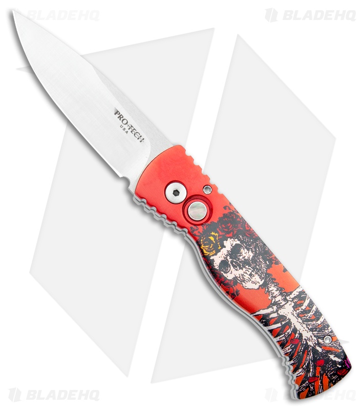 Pro-Tech Tactical Response 2 Automatic Knife Skeleton Rose (3" Satin) TR-2.41