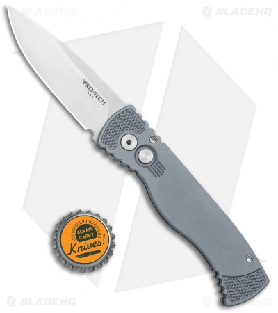 Pro-Tech Tactical Response 2 Automatic Knife Gray (3" Black) TR-2