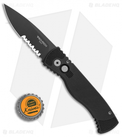 Pro-Tech Tactical Response 2 Automatic Knife (3" Black Serr) TR-2.4