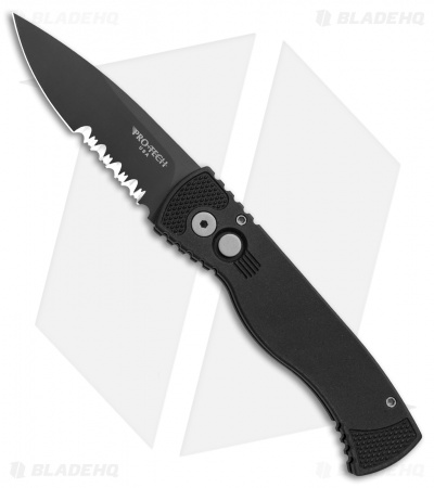 Pro-Tech Tactical Response 2 Automatic Knife (3" Black Serr) TR-2.4