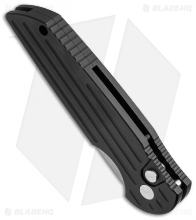 Pro-Tech TR-3 Tactical Response Automatic Knife Grooved Left-Handed (3.5" SW)