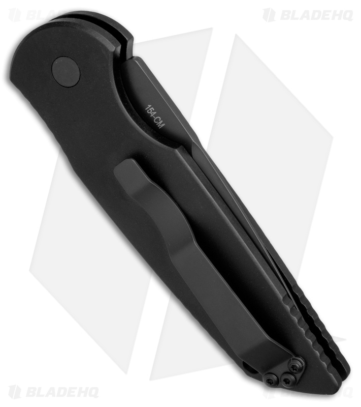 Pro-Tech TR-3 Tactical Response Automatic Knife Non-Slip (3.5" Black) R6