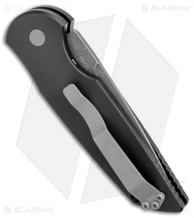 Pro-Tech Tactical Response TR-3 Knife Sterling Silver Skull (3.5" Acid SW)