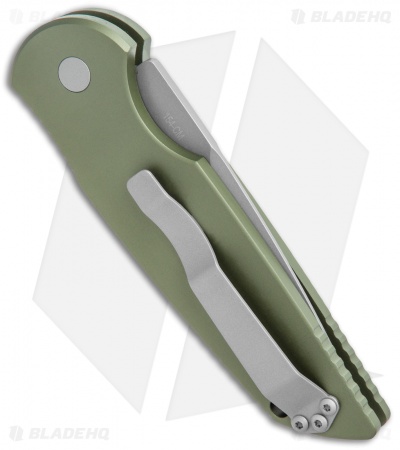 Pro-Tech Tactical Response TR-3 Automatic Knife Green (3.5" Bead Blast)