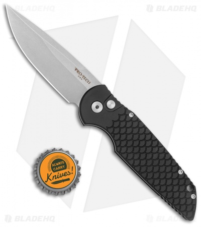 Pro-Tech Tactical Response TR-3 Knife Black Fish Scale (3.5" SW S45VN) Exclusive