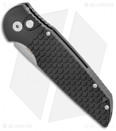 Pro-Tech Tactical Response TR-3 Knife Black Fish Scale (3.5" SW S45VN) Exclusive