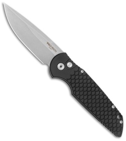 Pro-Tech Tactical Response TR-3 Knife Black Fish Scale (3.5" SW S45VN) Exclusive