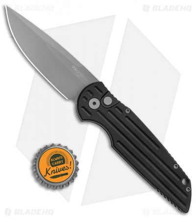 Pro-Tech Tactical Response TR-3 Knife Black w/Grooves (3.5" BB S45VN) Exclusive