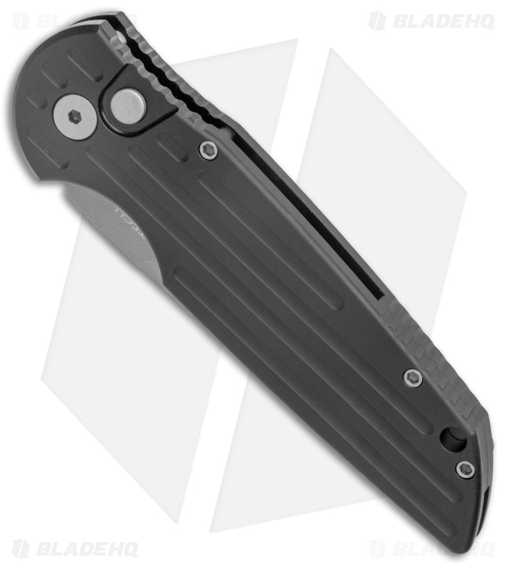Pro-Tech Tactical Response TR-3 Knife Black w/Grooves (3.5" BB S45VN) Exclusive