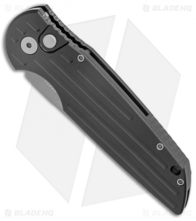 Pro-Tech Tactical Response TR-3 Knife Black w/Grooves (3.5" BB S45VN) Exclusive