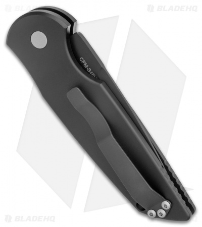 Pro-Tech Tactical Response TR-3 Knife Black w/Grooves (3.5" DLC S45VN) Exclusive