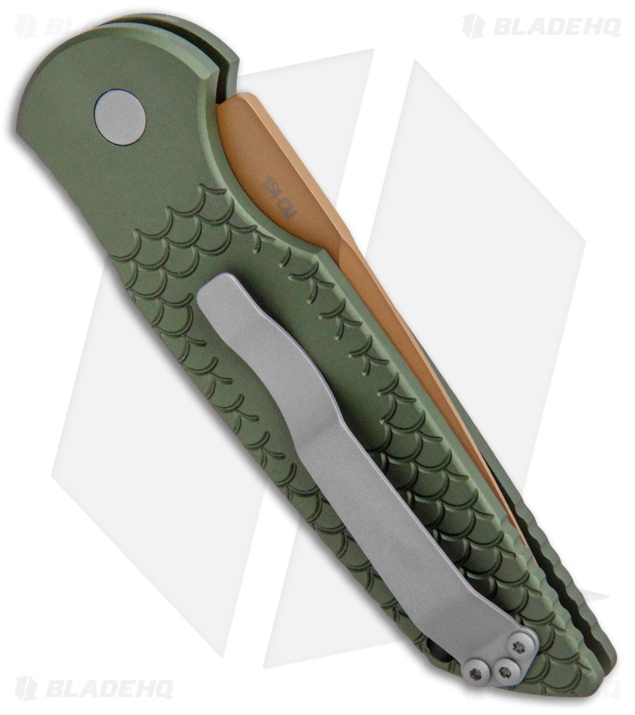 Pro-Tech TR-3 Desert Warrior Fish Scale Tactical Response Automatic
