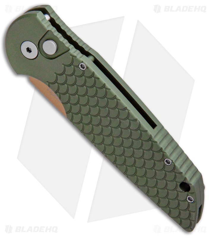 Pro-Tech TR-3 Desert Warrior Fish Scale Tactical Response Automatic
