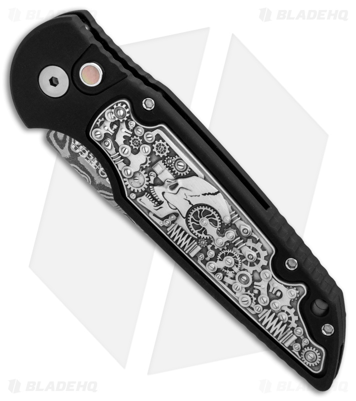 Pro-Tech TR-3 Shaw Steampunk Automatic Knife | Coin Struck Inlay