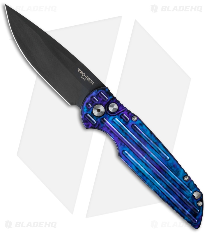 Pro-Tech TR-3 Tactical Response Knife Blue Jazz + Grooves (3.5