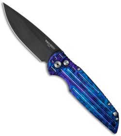 【新品未開封】TWS NO TRAGEDY compact 3形態 コンプセット Pro-Tech TR-3 Tactical Response Knife Blue Jazz + Grooves (3.5
