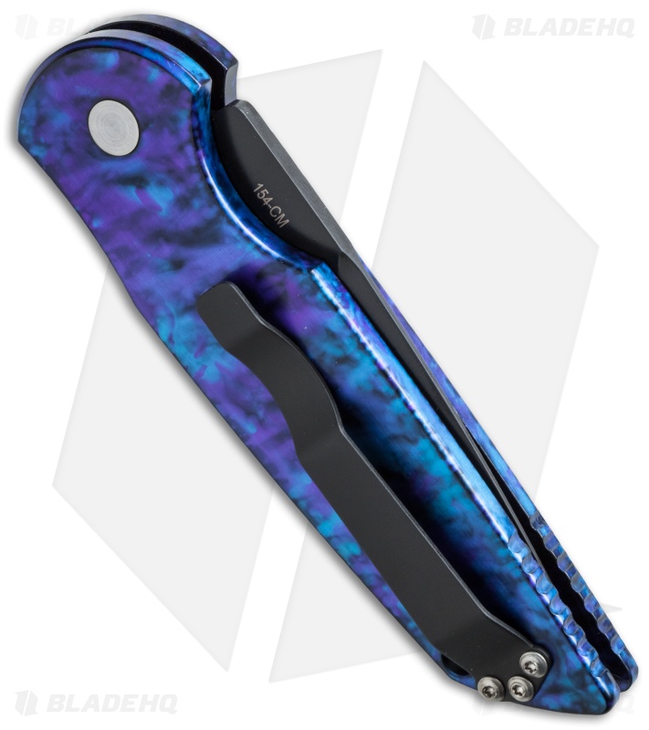 Pro-Tech TR-3 Tactical Response Knife Blue Jazz + Grooves (3.5