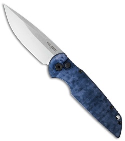 Pro-Tech TR-3 Tactical Response Knife Black/Blue Jazz (3.5" Stonewash) J3