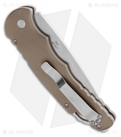 Pro-Tech TR-4.1DS Tactical Response 4 Automatic Knife Desert Sand (4" Stonewash)