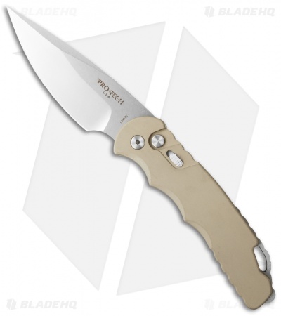 Pro-Tech TR-4.31 D2 Tactical Response 4 Automatic Knife (4" Stonewash CPM-D2)