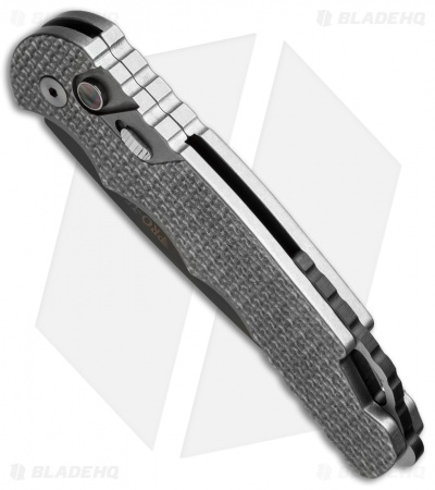 Pro-Tech TR-4 S16 Custom Tactical Response 4 Automatic Knife Knurled (4" Gray)