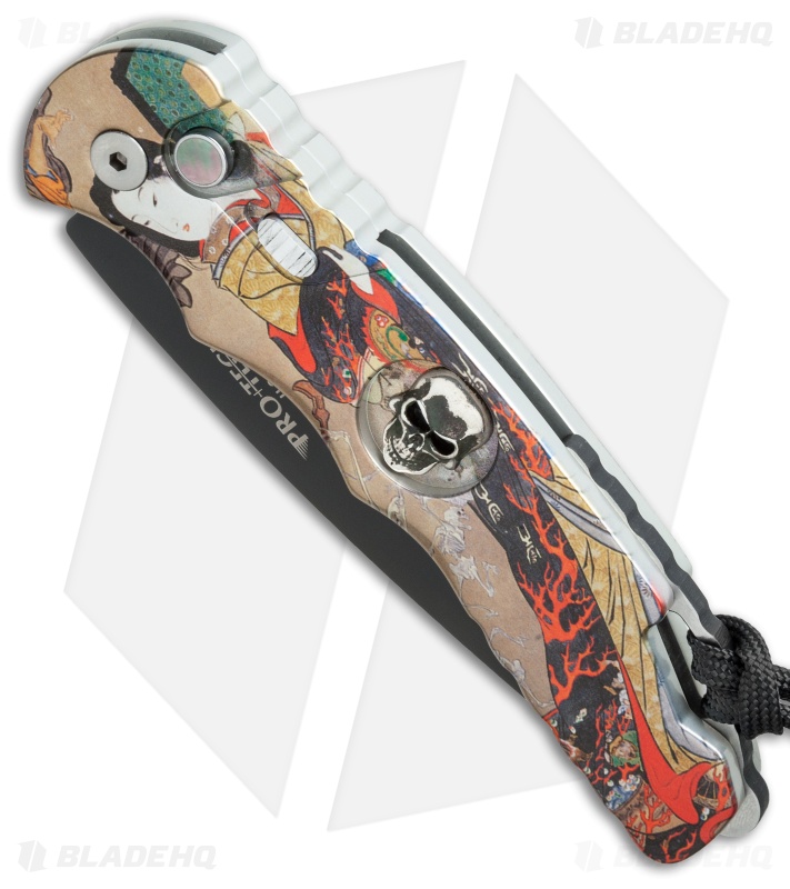Pro-Tech TR-4 Skull AutoKnife Geisha (4