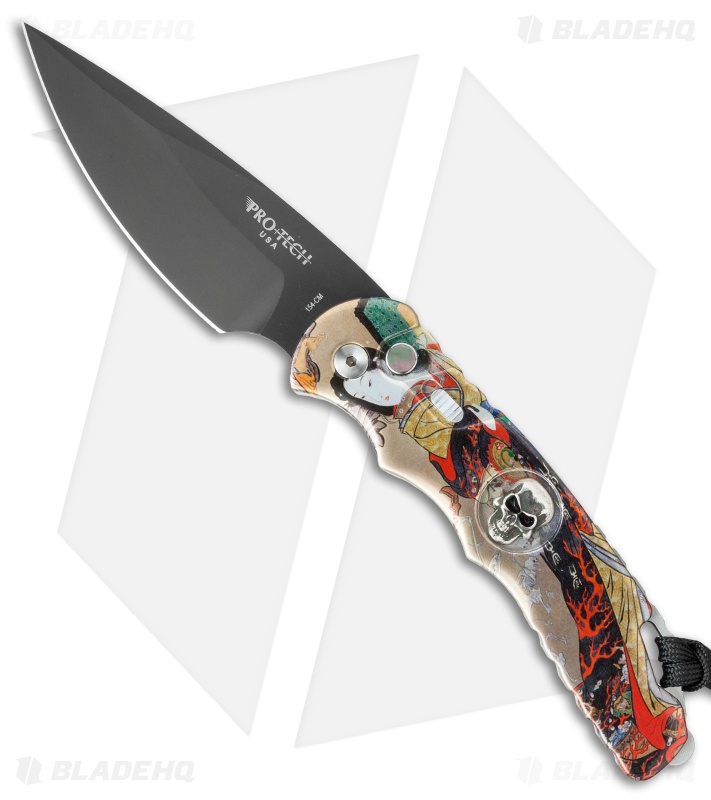 Pro-Tech TR-4 Skull AutoKnife Geisha (4