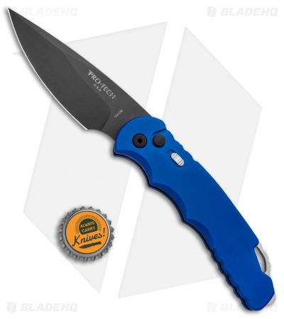 Pro-Tech TR-4.3 Tactical Response 4 Automatic Knife Dark Blue (4" Black)