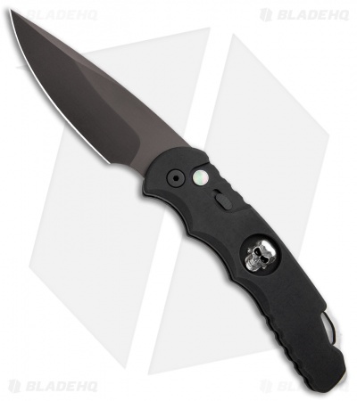 Pro-Tech TR-4.75 Skull Tactical Response Automatic Knife w/MOP (4" Espresso DLC)