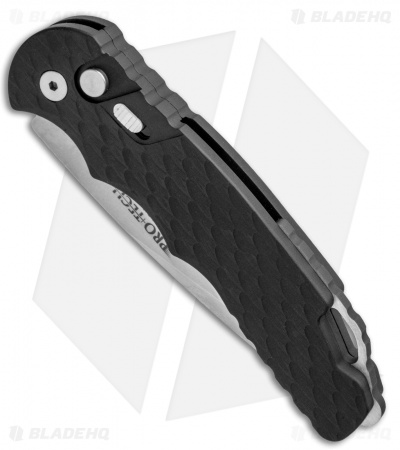 Pro-Tech TR-4.F5 Tactical Response 4 Automatic Knife Feather Grip (4" Stonewash)