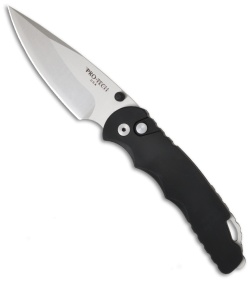 Pro-Tech TR-4 Tactical Response Button Lock Manual Knife (4" Stonewash) TR-4MA.1