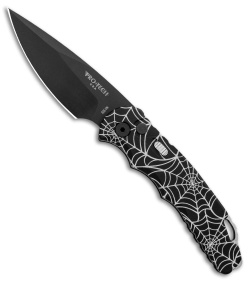 Pro-Tech TR-5 Tactical Response Automatic Knife Spider Web (3.25" Black)