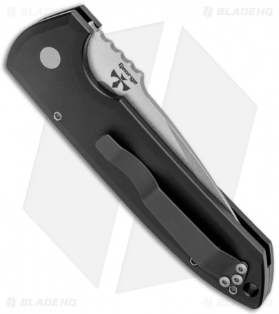 Protech Les George Rockeye Automatic Knife (3.5" Stonewash) LG301