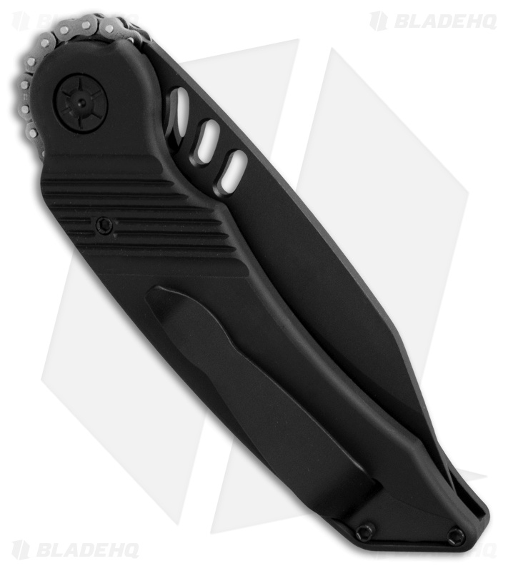 Rat Worx MRX Mini Automatic Knife Tactical (3" Black) 12001 Blade HQ