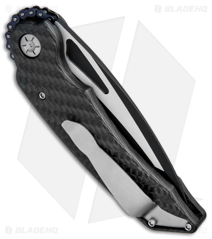 Rat Worx MRX Full-Size Tanto Automatic Knife Full CF (3.6