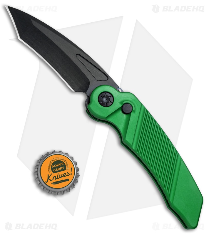 Rat Worx MRX Full-Size Tanto Automatic Knife Green (3.6