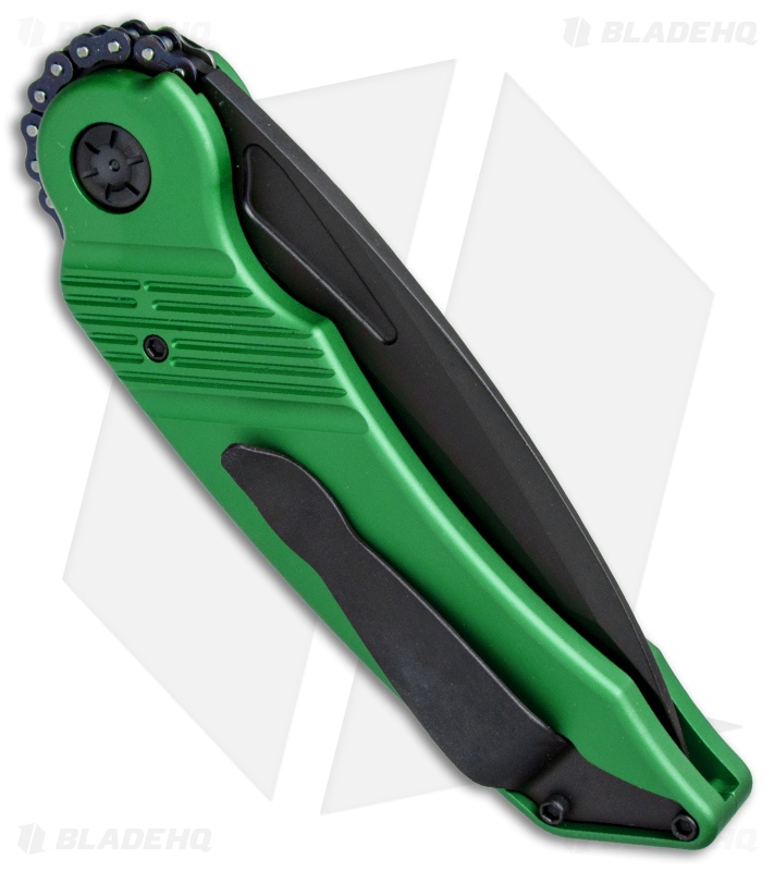 Rat Worx MRX Full-Size Tanto Automatic Knife Green (3.6